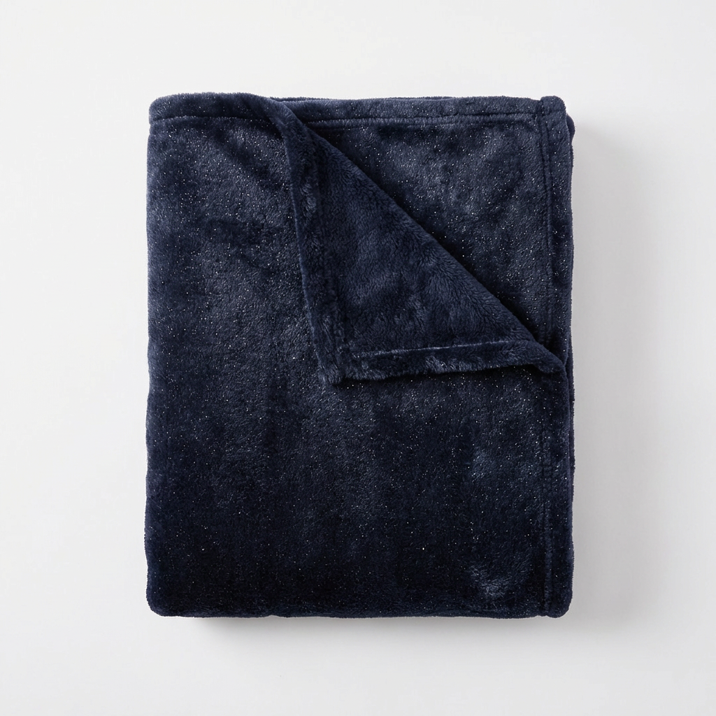 Blanki Plush Blanket — Burgundy