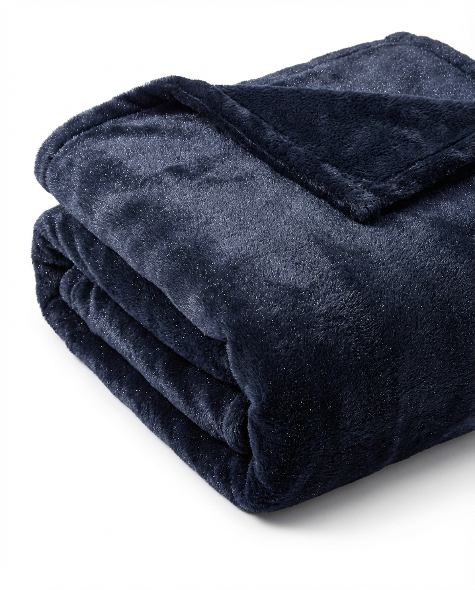 Blanki Plush Blanket — Burgundy