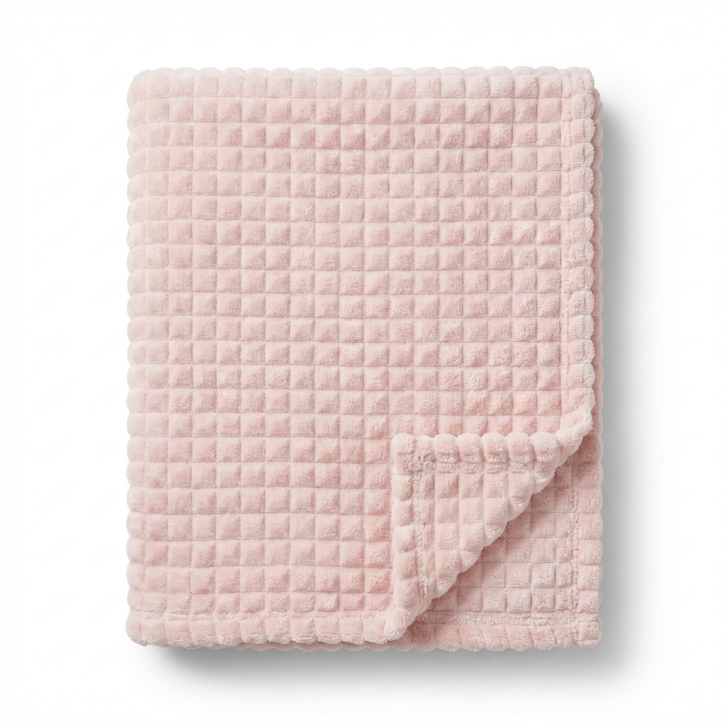 Blanki Waffle Blanket — Cream