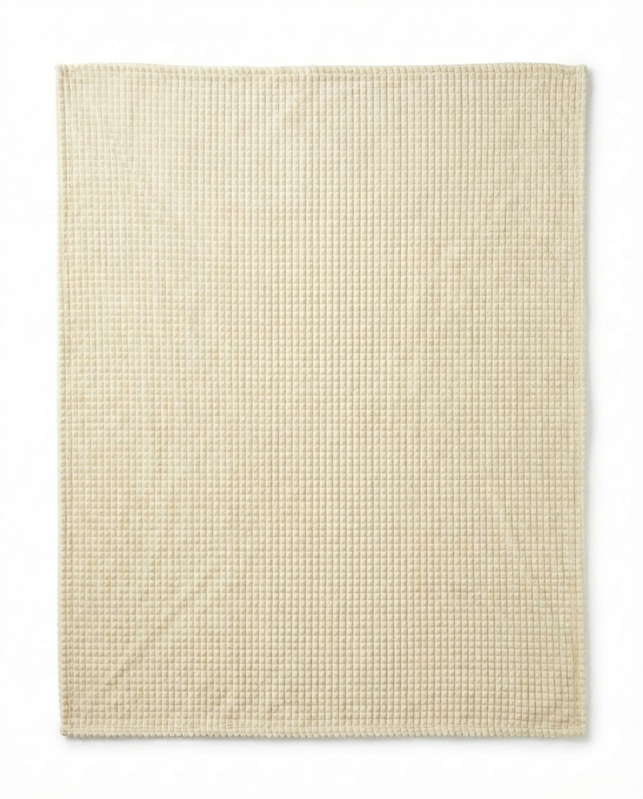 Blanki Waffle Blanket — Cream